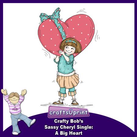Crafty Bob's Sassy Cheryl Single: a Big Heart