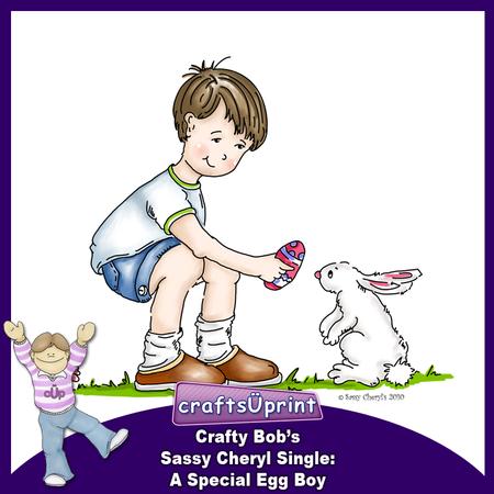 Crafty Bob's Sassy Cheryl Single: a Special Egg Boy