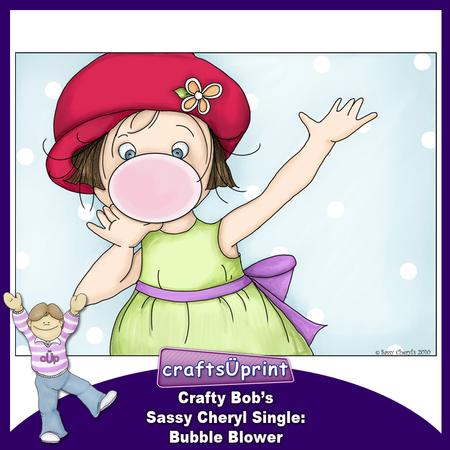 Crafty Bob's Sassy Cheryl Single: Bubble Blower