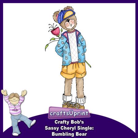 Crafty Bob's Sassy Cheryl Single: Bumbling Bear