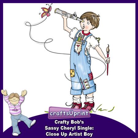 Crafty Bob's Sassy Cheryl Single: Close Up Artist Boy