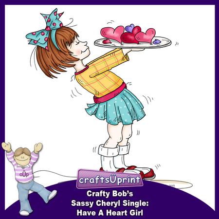 Crafty Bob's Sassy Cheryl Single: Have a Heart Girl