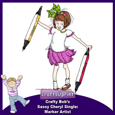 Crafty Bob's Sassy Cheryl Single: Marker Artist