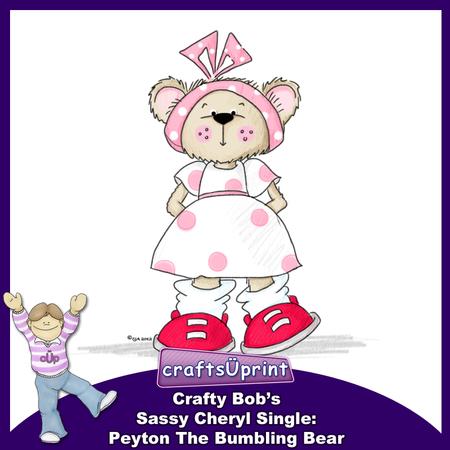 Crafty Bob's Sassy Cheryl Single: Peyton the Bumbling Bear