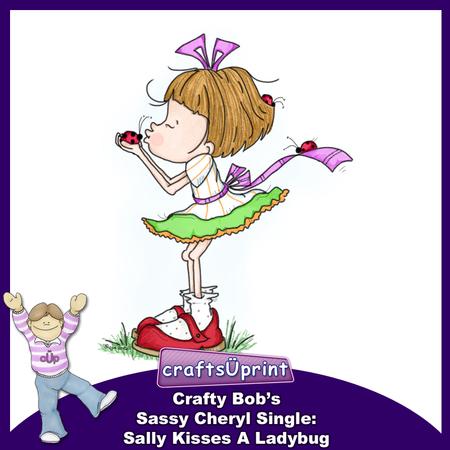 Crafty Bob's Sassy Cheryl Single: Sally Kisses a Ladybug