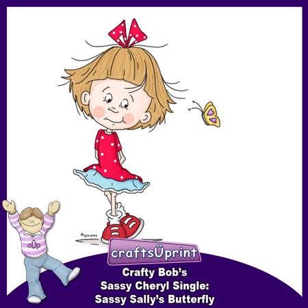 Crafty Bob's Sassy Cheryl Single: Sassy Sallys Butterfly