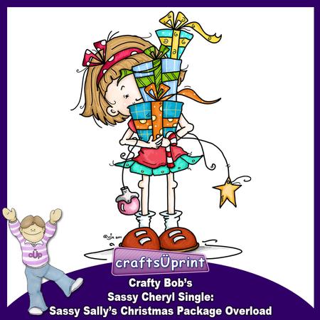 Crafty Bob's Sassy Cheryl Single: Sassy Sallys Christmas - 