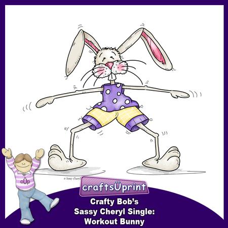 Crafty Bob's Sassy Cheryl Single: Workout Bunny