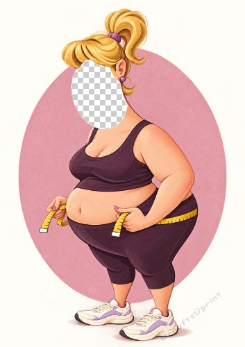 Bad Diet Humorous Aperture Card Front