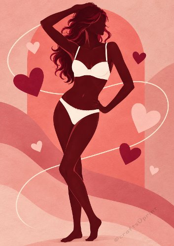 With All My Heart Romantic Card Front