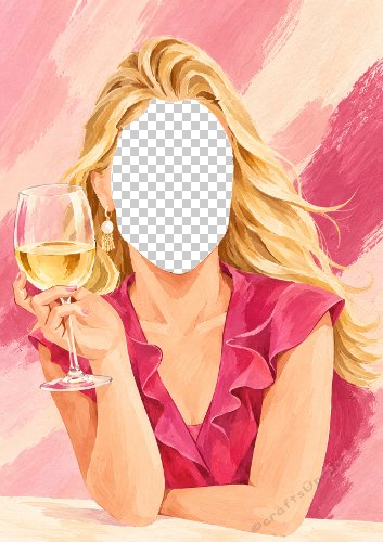 Cheers! Female Birthday Photo Card