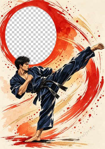 Karate Aperture Photo Card