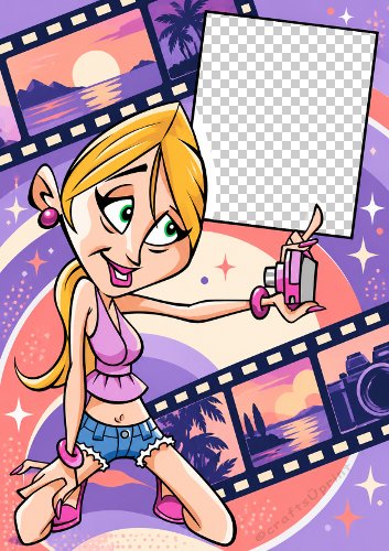 Selfie Queen Card