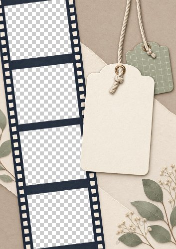 Rustic Film Strip Father's Day/birthday Card