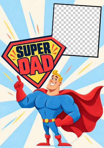 Super Dad Aperture Card