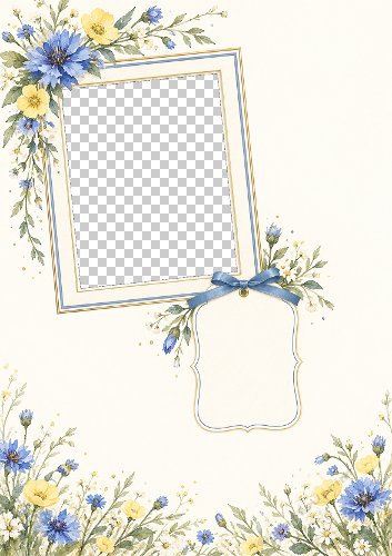 Shabby Chic Frame Card