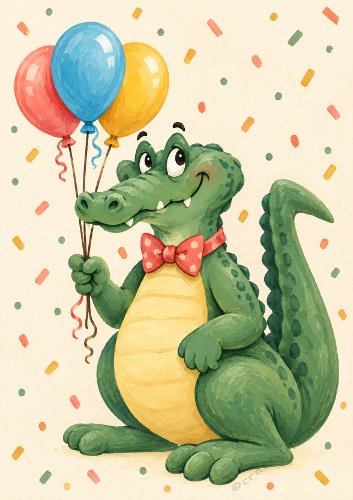 Crocodile Birthday