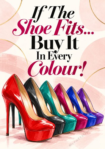 If the Shoe Fits Female Card