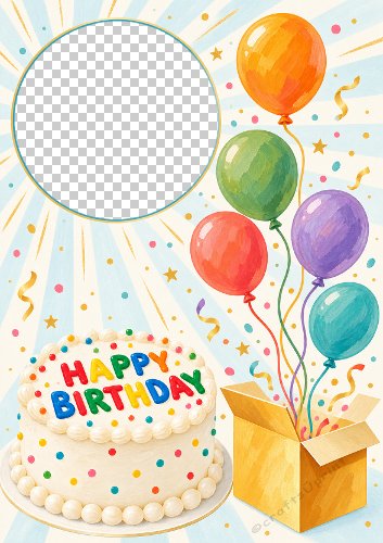 Birthday Surprise Photo Card