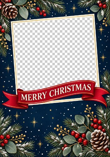 Christmas Family Photo Card