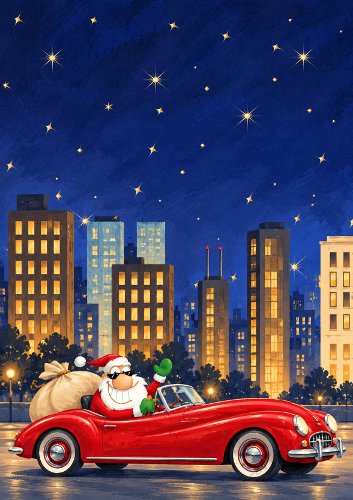 Santa's Sports Car