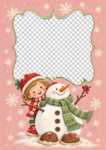 Naughty Sally and Her Snowman