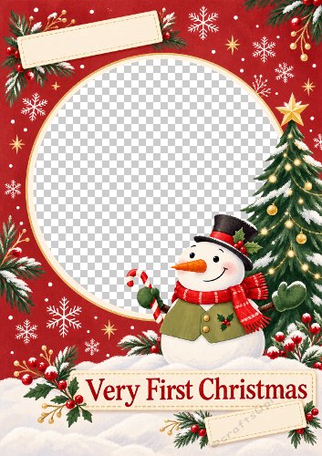 Very First Christmas Snowman