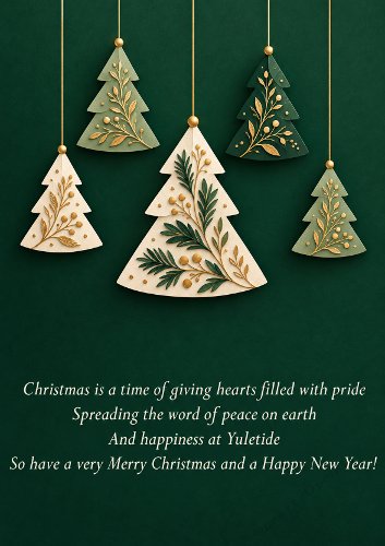 Christmas Tree Verse