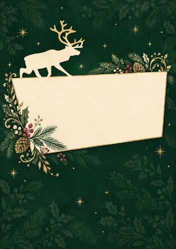 Reindeer Greeting Card