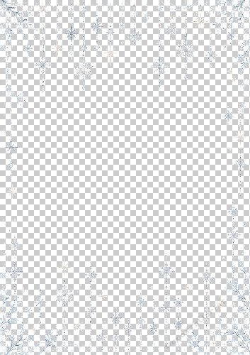 Snowflake Overlay Christmas Photo Card