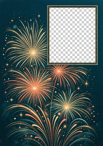 Firework Aperture Diwali Card