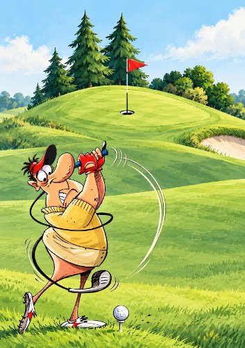 Humorous Golf Card