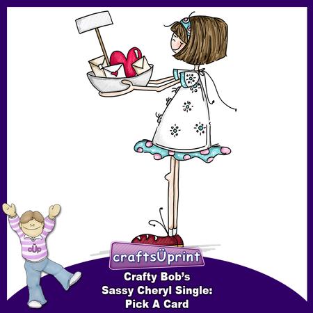 Crafty Bob's Sassy Cheryl Single: Pick a Card