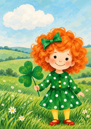 St. Patrick's Day Girl