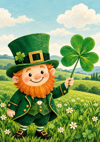 St. Patrick's Day Boy