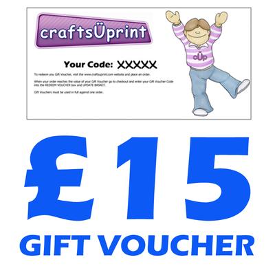 15 Pound Gift Voucher