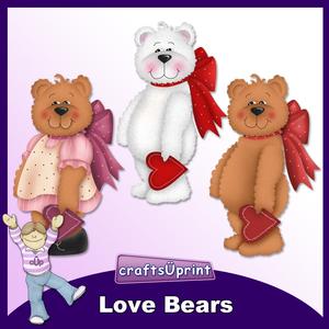 Love Bears Clip Art