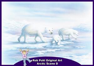 Rob Pohl Original Art Arctic Scene D
