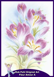 Rob Pohl Original Art Fleur Amour A