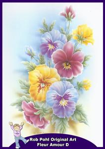 Rob Pohl Original Art Fleur Amour D