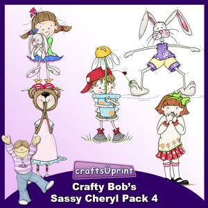 Crafty Bob's Sassy Cheryl Pack 4