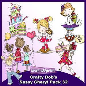 Crafty Bob's Sassy Cheryl Pack 32