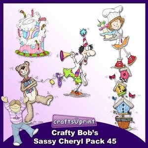 Crafty Bob's Sassy Cheryl Pack 45