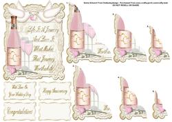 Life is a Journey Wedding Topper