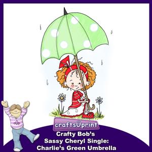 Crafty Bob's Sassy Cheryl Single: Charlies Green Umbrella