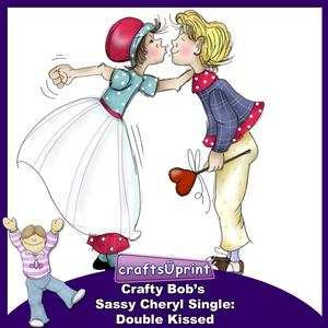 Crafty Bob's Sassy Cheryl Single:double Kissed