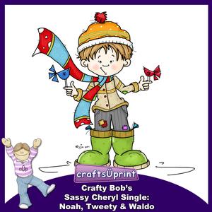 Crafty Bob's Sassy Cheryl Single: Noah, Tweety and Waldo