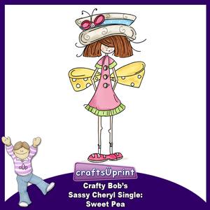 Crafty Bob's Sassy Cheryl Single: Sweet Pea
