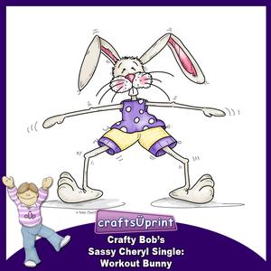 Crafty Bob's Sassy Cheryl Single: Workout Bunny