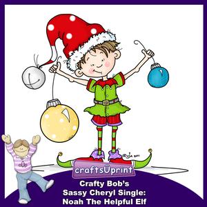 Crafty Bob's Sassy Cheryl Single: Noah the Helpful Elf